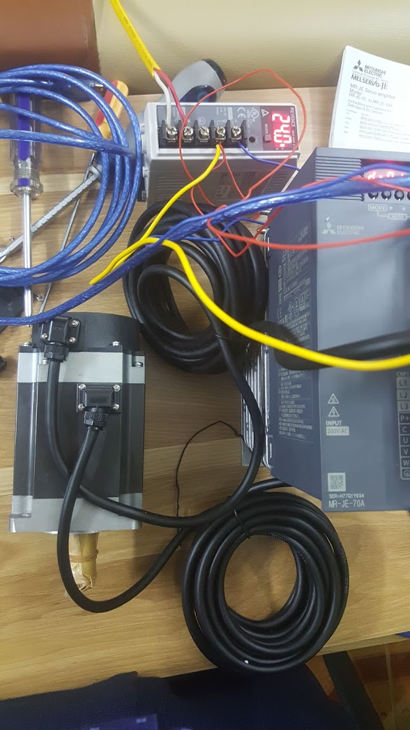 HƯỚNG DẪN TEST JOG SERVO MITSUBISHI MR-JE-70A