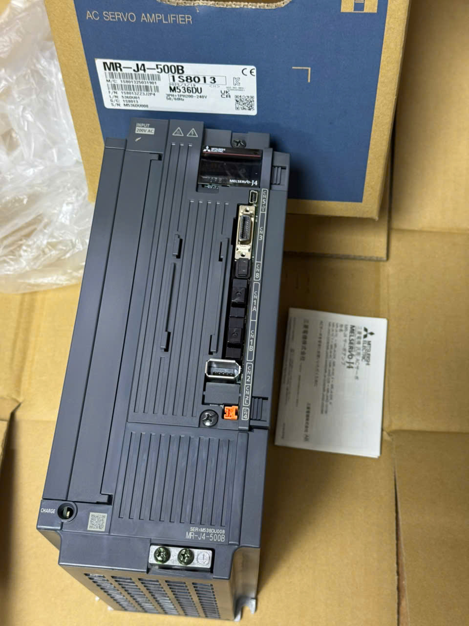 DRIVER SERVO MITSUBISHI MR-J4-500B