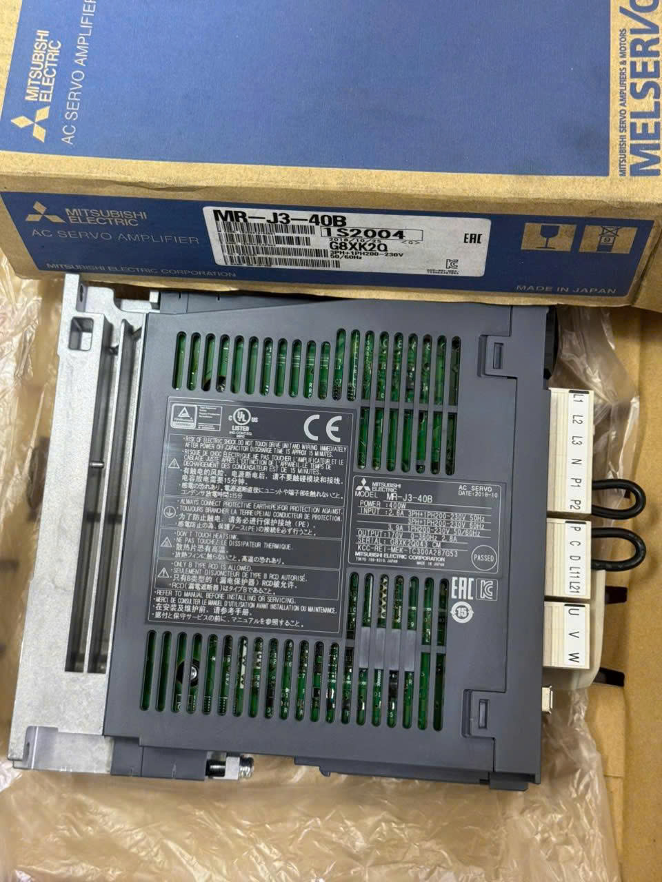 SERVO MITSUBISHI MR-J3-40B
