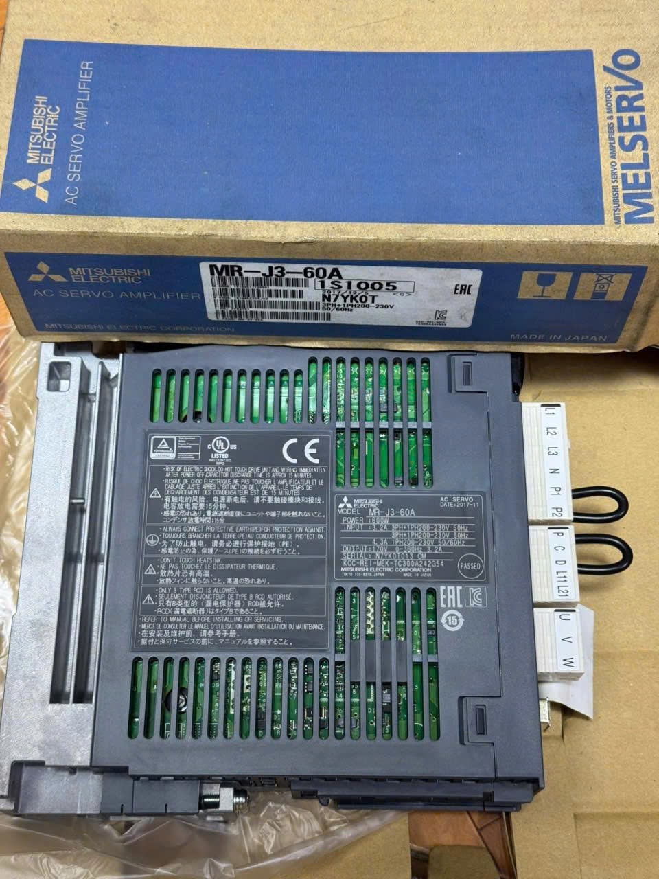 SERVO MITSUBISHI MR-J3-60A