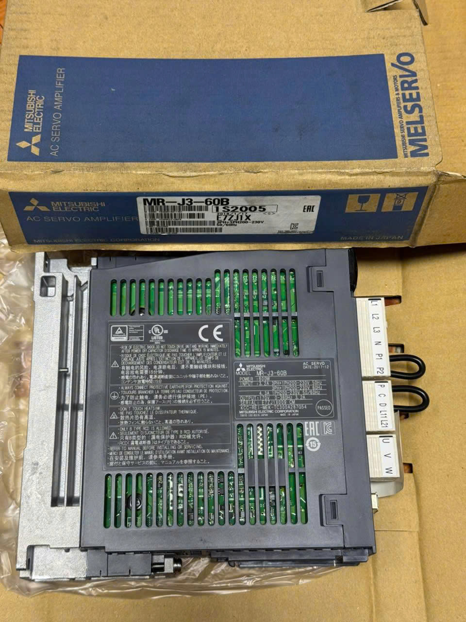 SERVO MITSUBISHI MR-J3-60B