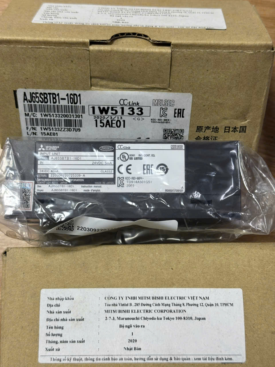 MODULE MITSUBISHI AJ65SBTB1-16D1