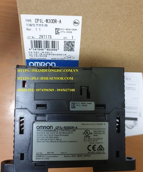 PLC Omron CP1L-M30DR-A