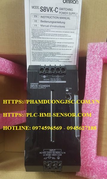 Bộ nguồn một chiều 24VDC S8VK-C24024