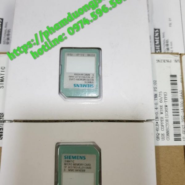 Thẻ nhớ 6ES7953-8LJ31-0AA0 dung lượng 512Kb