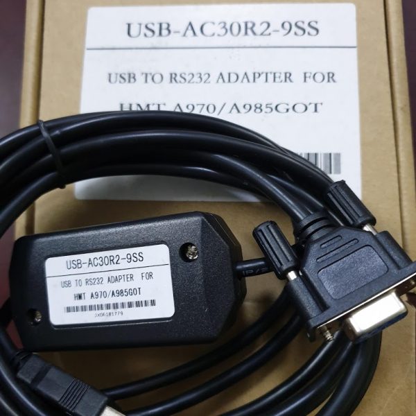 USB-AC30R2-9SS Cáp lập trình màn hình Mitsubishi A970, A985GOT