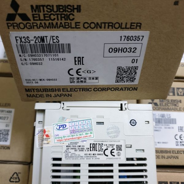 MITSUBISHI FX3S-20MT FX3S-20MT/ES BỘ LẬP TRÌNH LOGIC MITSUBISHI