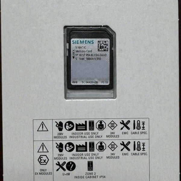 6ES7954-8LC04-0AA0 6ES7954-8LC04-0AA0 THẺ NHỚ 4MB PLC SIEMENS S7-1500