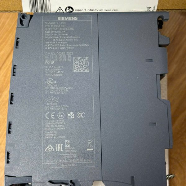 S7-1500 CPU 1511C-1 PN 6ES7511-1CK01-0AB0
