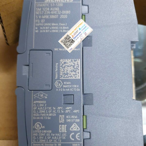 6ES7232-4HB32-0XB0 SM 1232 AQ 2x14BIT ±24VDC 0-20mA