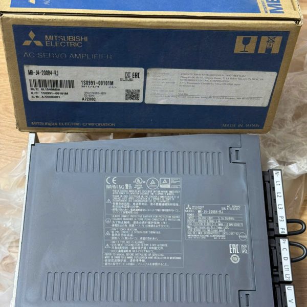DRIVER SERVO MITSUBISHI MR-J4-200B4-RJ DRIVER SERVO MITSUBISHI MR-J4-200B4-RJ