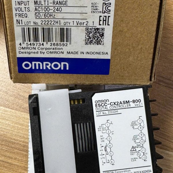 BỘ ĐIỀU KHIỂN NHIỆT ĐỘ OMRON E5CC-CX2ASM-800