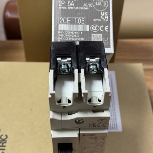 APTOMAT KHỐI MITSUBISHI NF63-SV 2P 5A