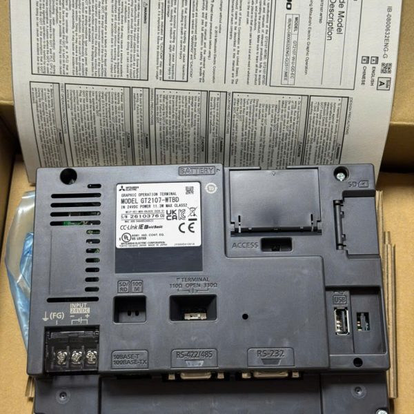 HMI MITSUBISHI GT2107-WTBD
